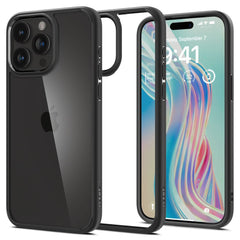 KRYT SPIGEN ULTRA HYBRID IPHONE 15 PRO MAX MATTE BLACK