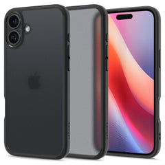 KRYT SPIGEN ULTRA HYBRID IPHONE 16 FROST BLACK