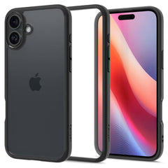 KRYT SPIGEN ULTRA HYBRID IPHONE 16 PLUS MATTE BLACK