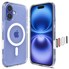 KRYT SPIGEN ULTRA HYBRID ”T” MAG MAGSAFE IPHONE 16 WHITE