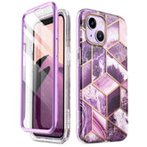 KRYT SUPCASE COSMO IPHONE 14 PLUS MARBLE PURPLE