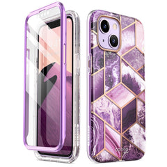 KRYT SUPCASE COSMO IPHONE 14 PLUS MARBLE PURPLE