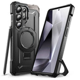 KRYT SUPCASE UB GRIP MAG MAGSAFE GALAXY S25 ULTRA BLACK