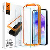 TVRDENÉ SKLO SPIGEN ALM GLAS.TR 2-PACK GALAXY A55 5G CLEAR