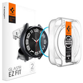 TVRDENÉ SKLO SPIGEN GLAS.TR ”EZ-FIT” 2-PACK GALAXY WATCH 6 CLASSIC (43 MM) CLEAR