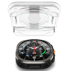TVRDENÉ SKLO SPIGEN GLAS.TR ”EZ-FIT” 2-PACK GALAXY WATCH ULTRA (47 MM) CLEAR