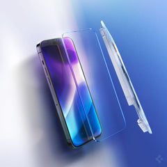 TVRDENÉ SKLO SPIGEN GLAS.TR ”EZ FIT” 2-PACK IPHONE 14 PRO MAX CLEAR