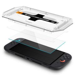 TVRDENÉ SKLO SPIGEN GLAS.TR ”EZ FIT” 2-PACK NINTENDO SWITCH 2 CLEAR
