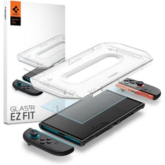 TVRDENÉ SKLO SPIGEN GLAS.TR ”EZ FIT” 2-PACK NINTENDO SWITCH 2 CLEAR