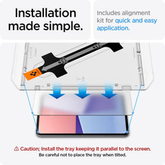 TVRDENÉ SKLO PRE IPAD PRO 11 5 / 2024 SPIGEN GLAS.TR ”EZ FIT” CLEAR