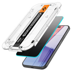 TVRDENÉ SKLO SPIGEN GLAS.TR ”EZ FIT” IPHONE 15 PLUS PRIVACY