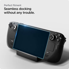 TVRDENÉ SKLO SPIGEN GLAS.TR ”EZ FIT” STEAM DECK / OLED CLEAR