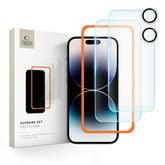 TVRDENÉ SKLO TECH-PROTECT SUPREME SET 3-PACK IPHONE 16 PLUS CLEAR