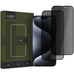 TVRDENÉ SKLO HOFI ANTI SPY GLASS PRO+ 2-PACK IPHONE 16 PRO PRIVACY