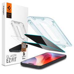TVRDENÉ SKLO SPIGEN GLAS.TR ”EZ FIT” 2-PACK IPHONE 16 PRO MAX PRIVACY