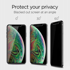 TVRDENÉ SKLO SPIGEN ALM GLASS.TR IPHONE 11 PRIVACY