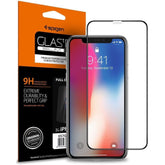TVRDENÉ SKLO SPIGEN GLASS FC IPHONE X/XS BLACK