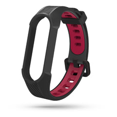 REMIENOK NA XIAOMI MI BAND 5 / 6 / 6 NFC HEYBAND SHIELD BLACK/RED