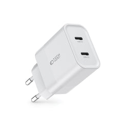 SIEŤOVÁ NABÍJAČKA NA MOBIL A TABLET TECH-PROTECT C20W 2-PORT NETWORK CHARGER PD20W WHITE