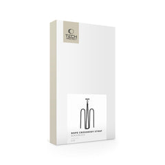 TECH-PROTECT C7S ROPE CROSSBODY STRAP BLACK/BLACK