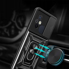 KRYT NA XIAOMI REDMI 12C HEYCASE CAMSHIELD PRO BLACK