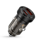 NABÍJAČKA DO AUTA TECH-PROTECT CC30W 2-PORT CAR CHARGER PD30W/QC3.0 BLACK