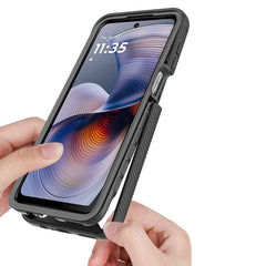 KRYT TECH-PROTECT DEFENSE MOTOROLA MOTO G15 / G15 POWER / G05 / E15 BLACK