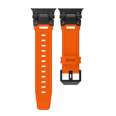 REMIENOK TECH-PROTECT DELTA PRO APPLE WATCH 6 / 7 / 8 / 9 / 10 / SE / ULTRA 1 / 2 (44 / 45 / 46 / 49 MM) ORANGE/BLACK
