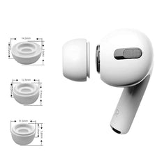 NÁHRADNÉ KRYTKY DO UŠÍ TECH-PROTECT EAR TIPS 3-PACK APPLE AIRPODS PRO WHITE