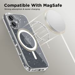 KRYT NA IPHONE 16 TECH-PROTECT FLEXAIR HYBRID MAGSAFE GLITTER