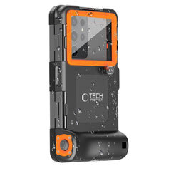 UNIVERZÁLNE VODOTESNÉ PUZDRO TECH-PROTECT IPX8 UNIVERSAL DIVING WATERPROOF CASE BLACK/ORANGE