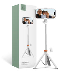 SELFIE TYČ TECH-PROTECT L03S BLUETOOTH SELFIE STICK TRIPOD WHITE