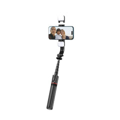 SELFIE TYČ TECH-PROTECT L05S WIRELESS SELFIE STICK TRIPOD & LED LIGHT BLACK