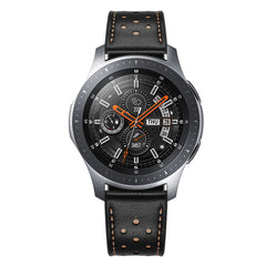 REMIENOK HEYBAND LEATHER SAMSUNG GALAXY WATCH 46MM BLACK