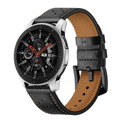 REMIENOK HEYBAND LEATHER SAMSUNG GALAXY WATCH 46MM BLACK