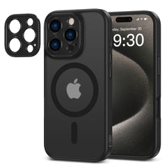KRYT NA IPHONE 16 PRO TECH-PROTECT MAGCAM MAGSAFE MATTE BLACK