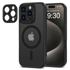 KRYT NA IPHONE 16 PRO MAX TECH-PROTECT MAGCAM MAGSAFE MATTE BLACK