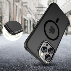 KRYT NA IPHONE 16 PRO MAX TECH-PROTECT MAGEDGE MAGSAFE MATTE BLACK/GUNMETAL