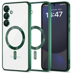 KRYT TECH-PROTECT MAGFLEX MAGSAFE GALAXY S24 FE JUNGLE GREEN