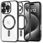 KRYT NA IPHONE 16 PRO MAX TECH-PROTECT MAGFLEX MAGSAFE SHINY BLACK