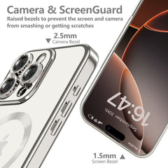 KRYT TECH-PROTECT MAGFLEX MAGSAFE IPHONE 16 PRO SHINY TITANIUM