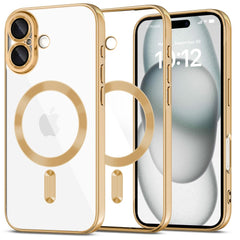 KRYT NA IPHONE 16 TECH-PROTECT MAGFLEX MAGSAFE SHINY GOLD