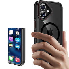 KRYT TECH-PROTECT MAGHYBRID MAGSAFE IPHONE 16 BLACK/RED