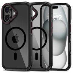 KRYT TECH-PROTECT MAGHYBRID MAGSAFE IPHONE 16 BLACK/RED