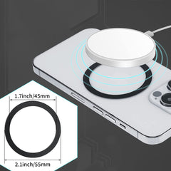 TECH-PROTECT MAGMAT MAGSAFE UNIVERSAL MAGNETIC RING BLACK & SILVER