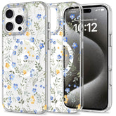 KRYT NA IPHONE 16 PRO MAX TECH-PROTECT MAGMOOD MAGSAFE SPRING FLOWERS