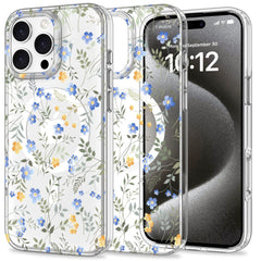 KRYT NA IPHONE 16 PRO MAX TECH-PROTECT MAGMOOD MAGSAFE SPRING FLOWERS