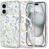 KRYT NA IPHONE 16 TECH-PROTECT MAGMOOD MAGSAFE SPRING FLOWERS