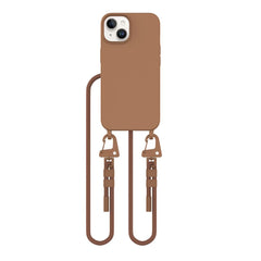 KRYT TECH-PROTECT MAGNECKLACE MAGSAFE IPHONE 14 CHOCOLATE BROWN