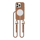 KRYT TECH-PROTECT MAGNECKLACE MAGSAFE IPHONE 14 PRO CHOCOLATE BROWN